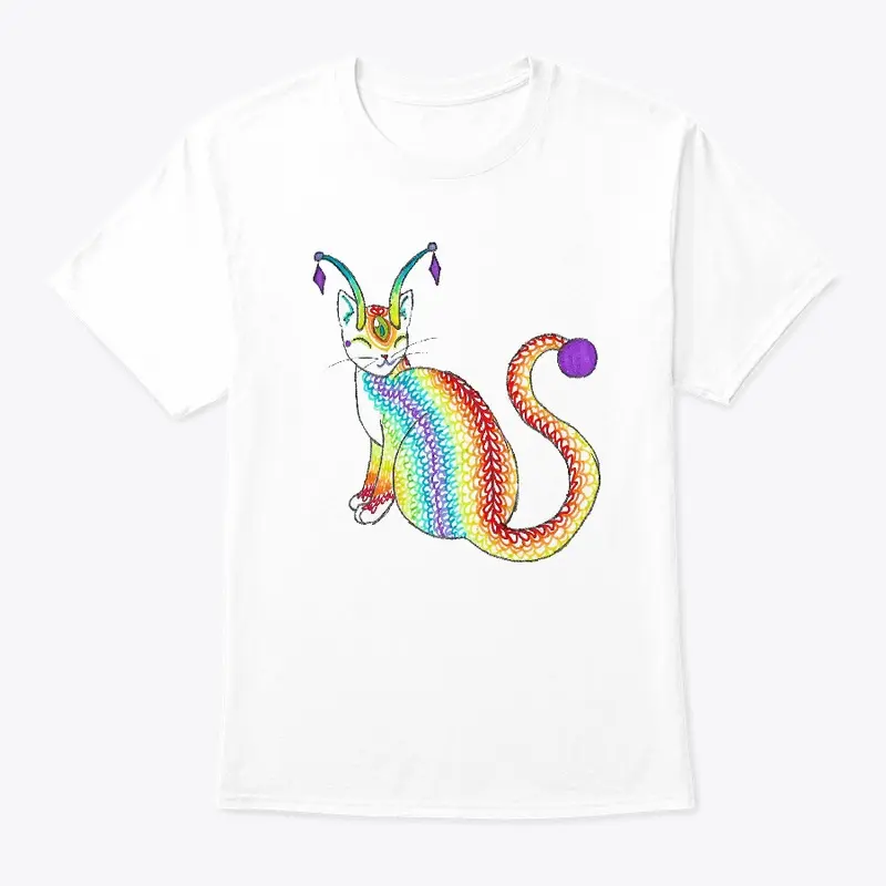 Rainbow Alien Cat