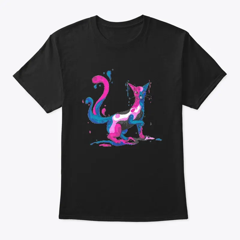 Genderfluid Alien Cat