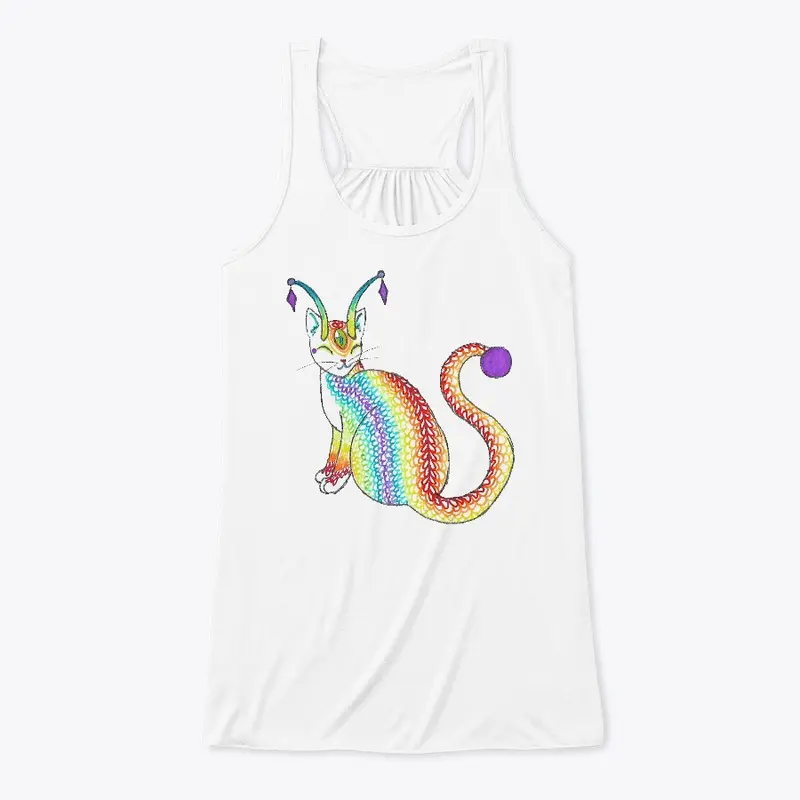 Rainbow Alien Cat